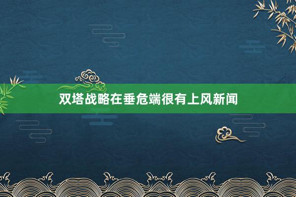 双塔战略在垂危端很有上风新闻