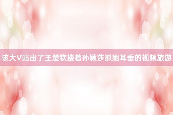 该大V贴出了王楚钦搂着孙颖莎抓她耳垂的视频旅游