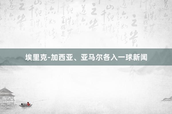埃里克-加西亚、亚马尔各入一球新闻