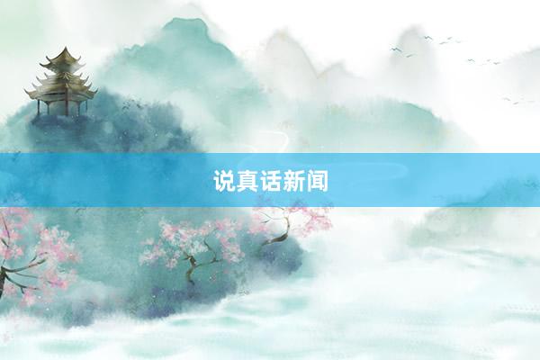 说真话新闻
